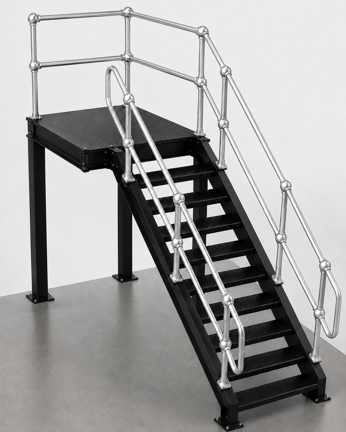 steel staircase kit